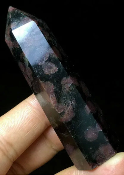 Natural Garnet Wand