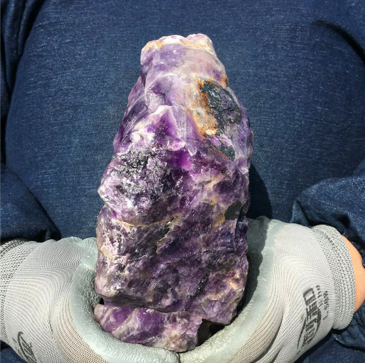Natural Dreamy Amethyst Raw Stone