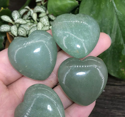 Natural Green Aventurine Heart