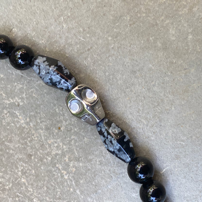 Mens Gemstone “Fuck” Bracelet.