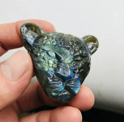 Natural Labradorite Leopard