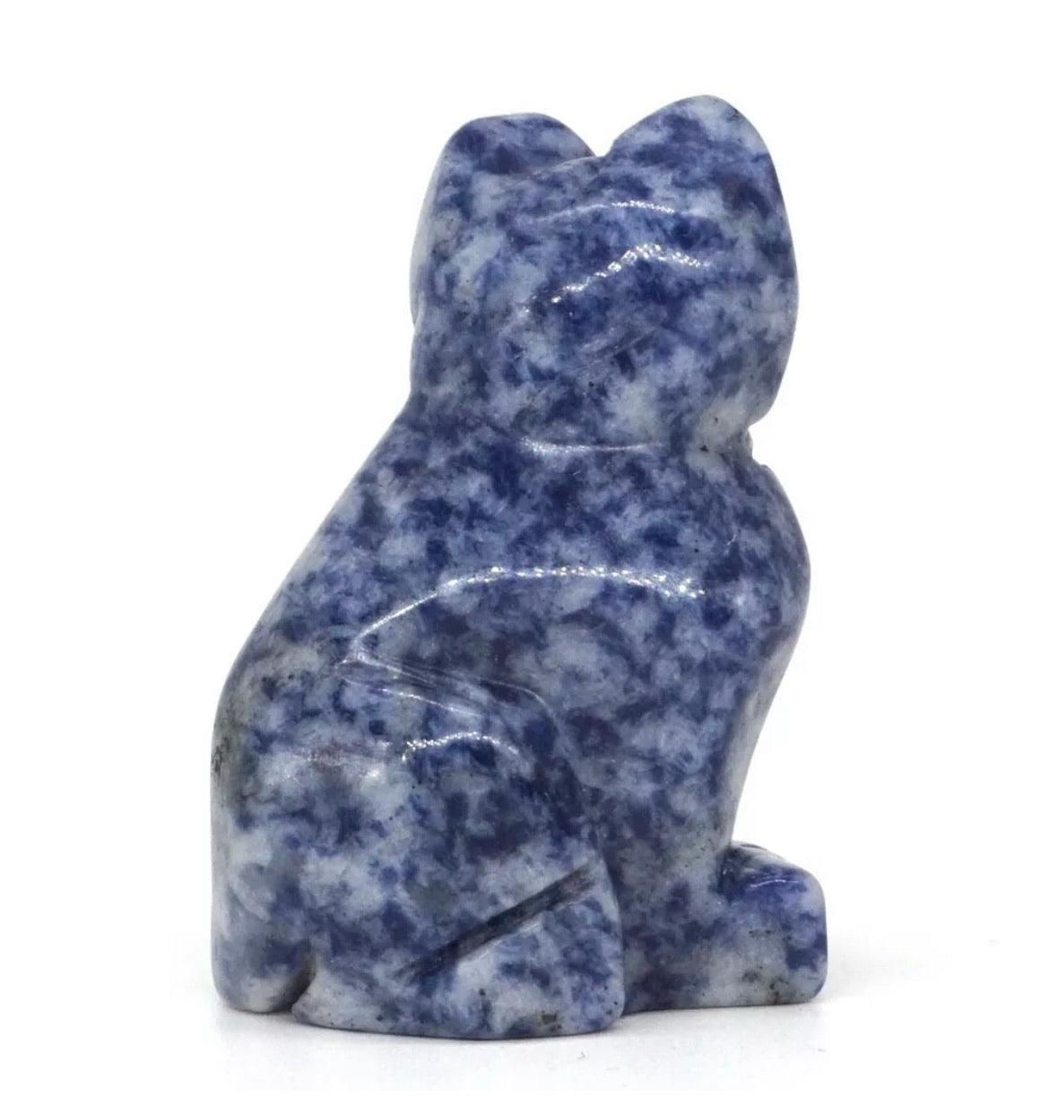 Natural Blue Spot Jasper Cat