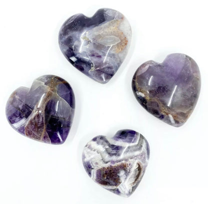 Natural Amethyst Heart