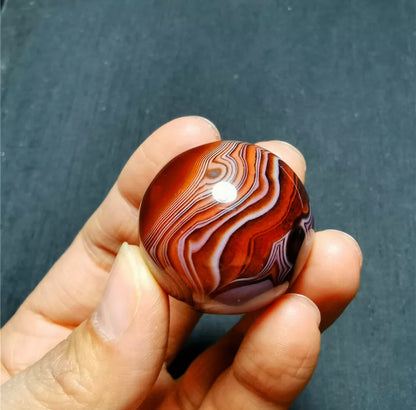 Natural Banded Agate Sphere