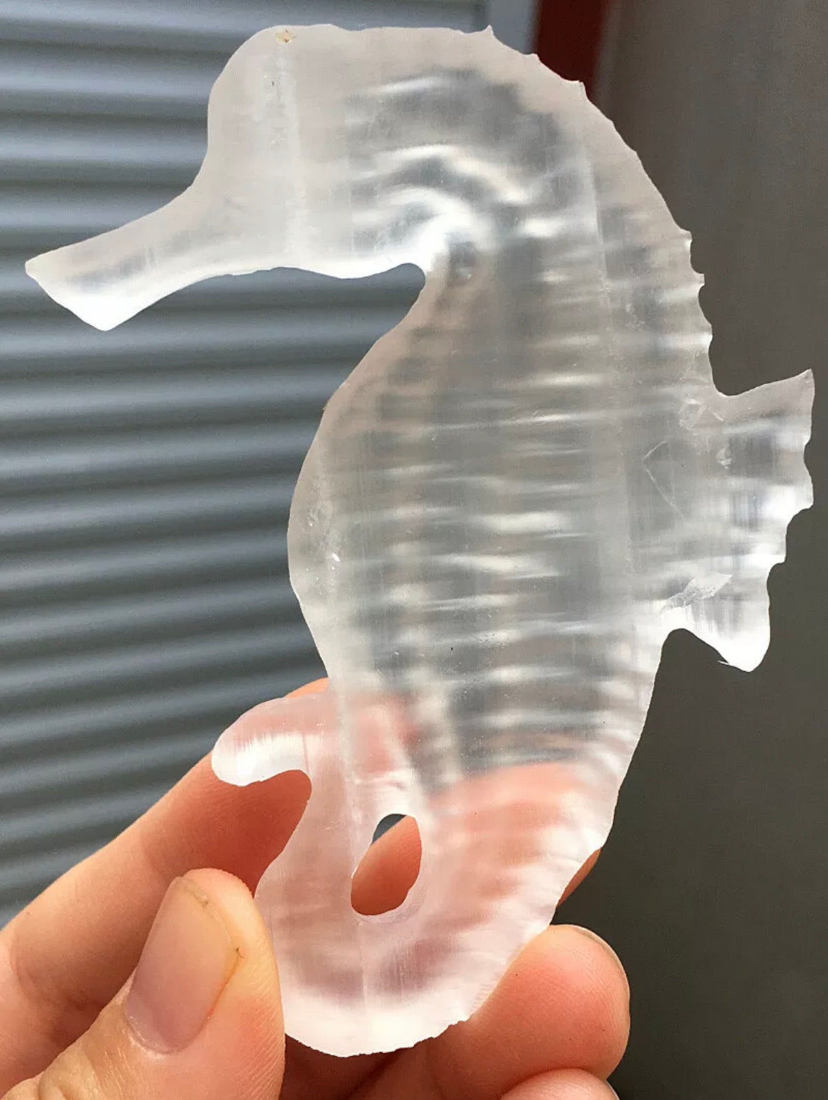 Natural Selenite SeaHorse