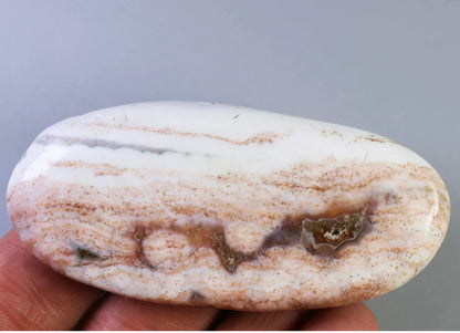 Natural Ocean Jasper Gemstone Palm Stone