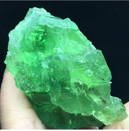 Natural Fluorite semiprecious gemstone tough cut
