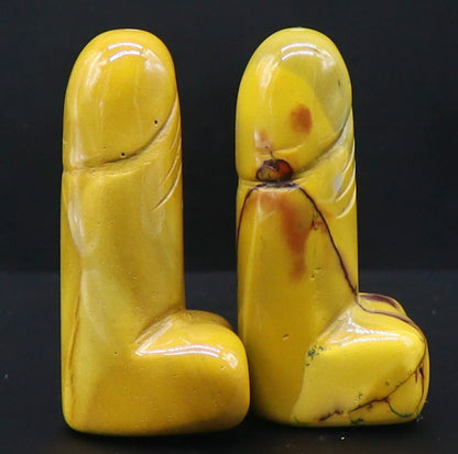 Natural Mookaite Gemstone Penis Figurine