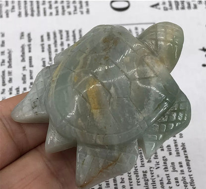 Natural Amazonite Tortoise