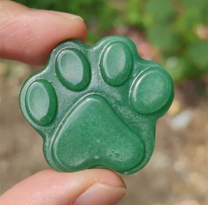 Natural Green Aventurine Paw