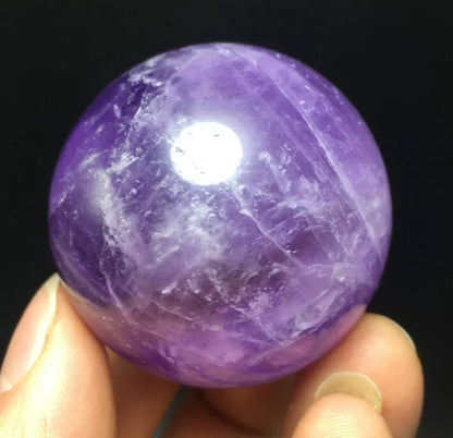 Natural Amethyst crystal sphere