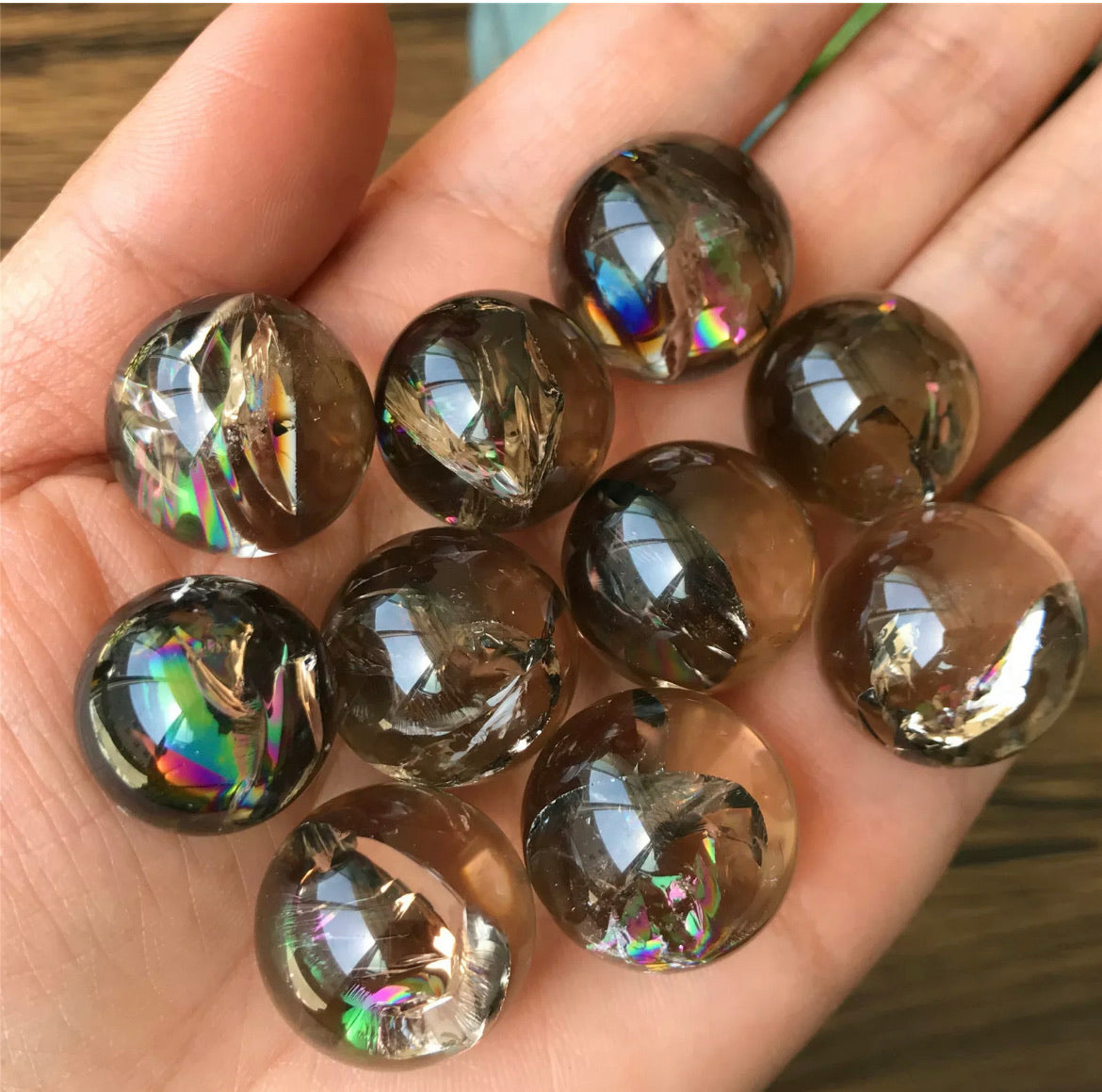 Natural Rainbow Smoky Quartz