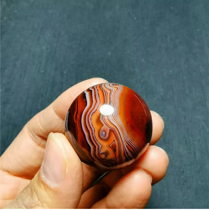 Natural Banded Agate Sphere