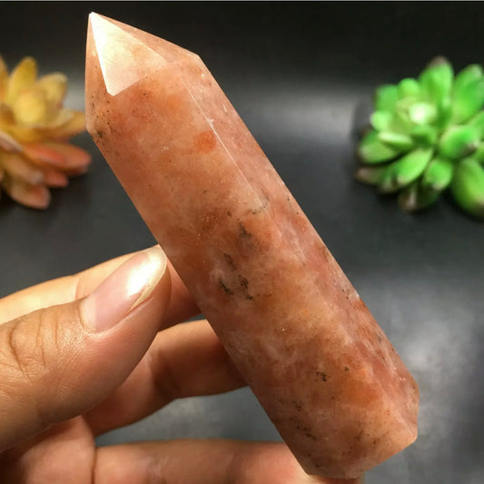 Natural Sun Stone Wand