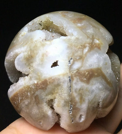 Rare Natural Sphalerite Geode Sphere