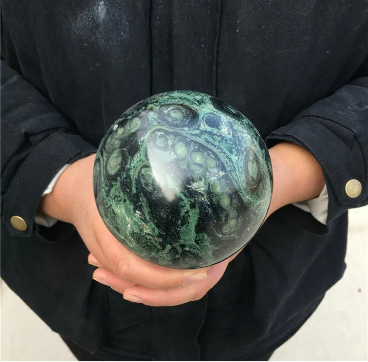 Natural Kambaba Jasper Gemstone Sphere