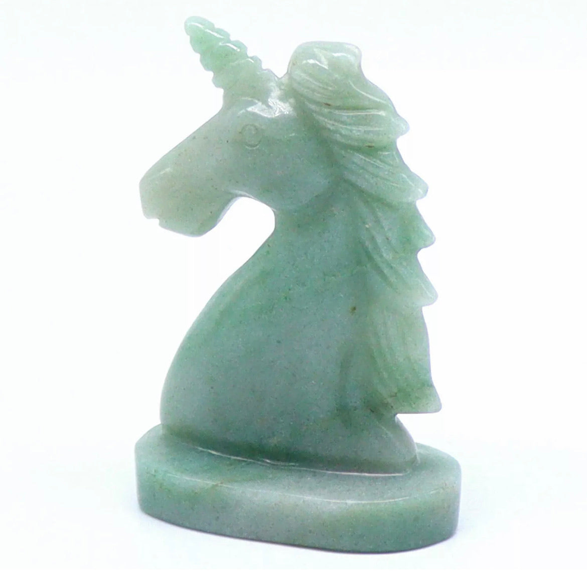 Natural Green Aventurine Unicorn