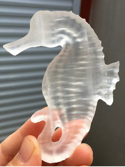 Natural Selenite SeaHorse