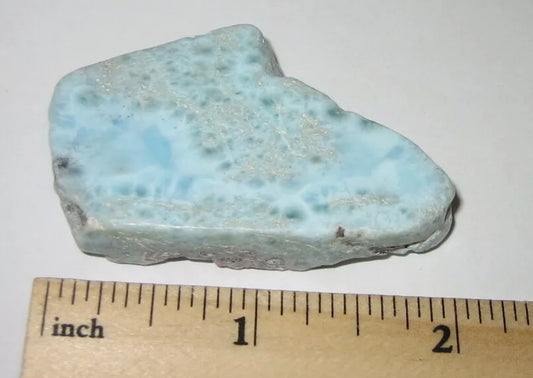 Natural raw Larimar gemstone