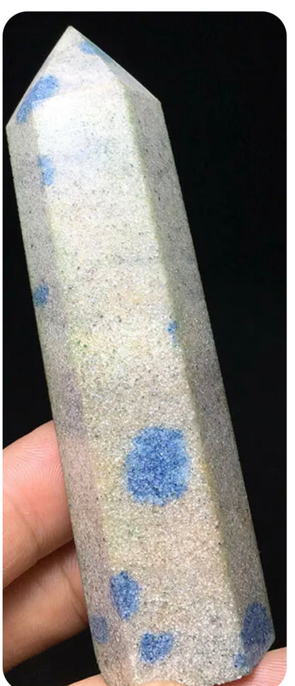 Natural K2 Jasper Crystal Wand Obelisk point