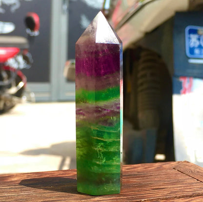 Natural Fluorite Wand