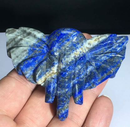 Natural Lapis lazuli elephant