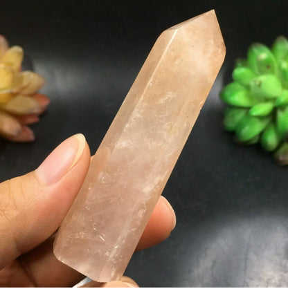 Red Hematoid Quartz Wand Point