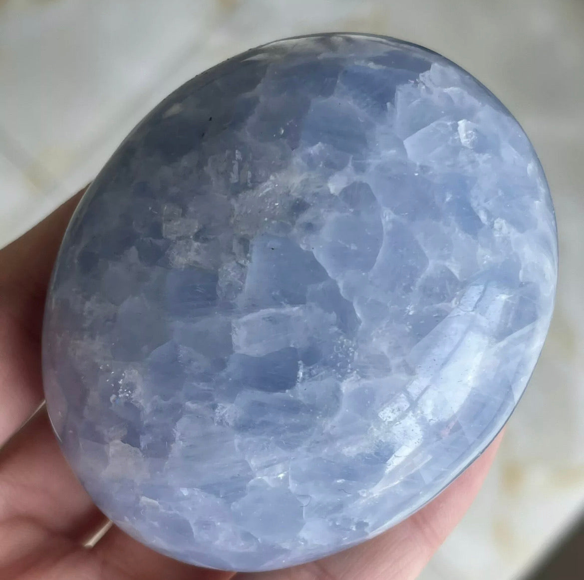 Natural Celestite Gemstone Specimen