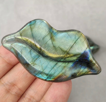 Natural Labradorite Lips