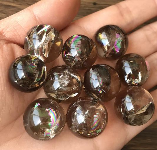 Natural Rainbow Smoky Quartz