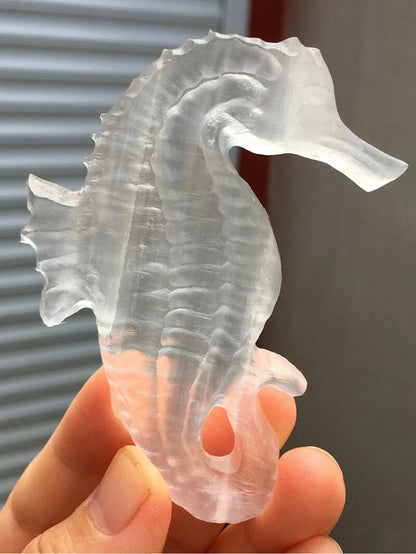 Natural Selenite SeaHorse