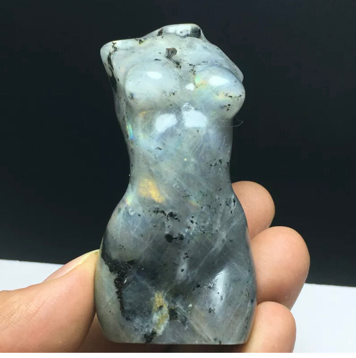 Natural Labradorite Female Body