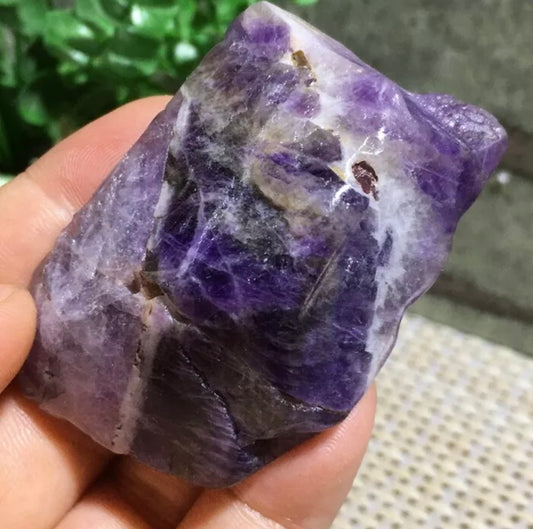 Natural Amethyst Raw Gemstone Rock