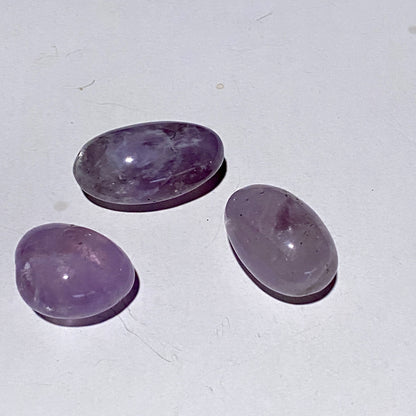 Natural Amethyst gemstone Crystal Purple palmstone