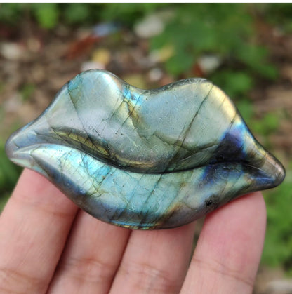 Natural Labradorite Lips