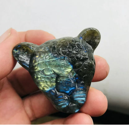 Natural Labradorite Leopard