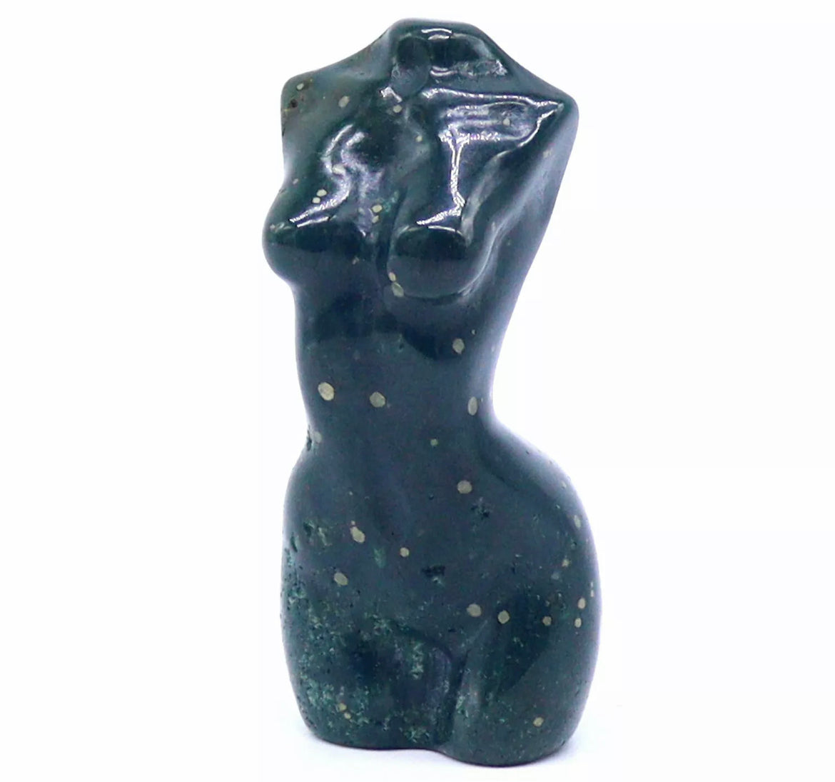 Natural Ocean Jasper Nude Female Body Figurine