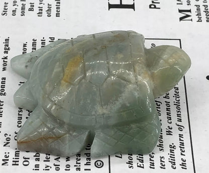 Natural Amazonite Tortoise