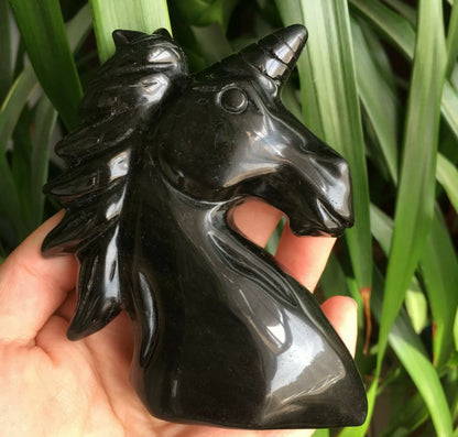 Natural Golden Obsidian gemstone Unicorn