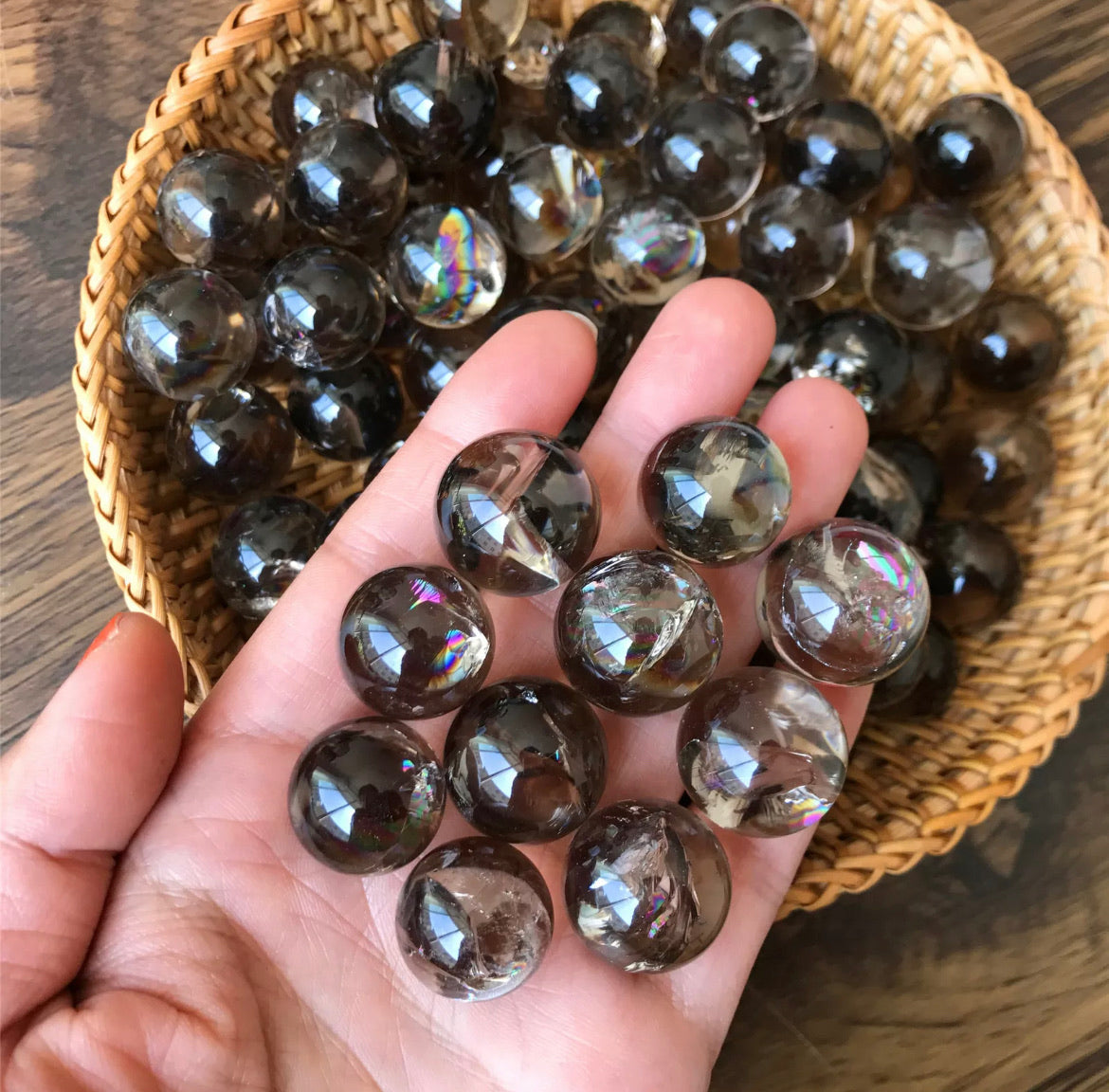 Natural Rainbow Smoky Quartz