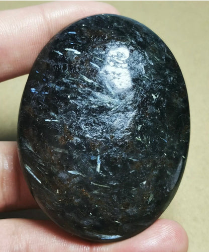 Natural astrophyllite Palm Rock