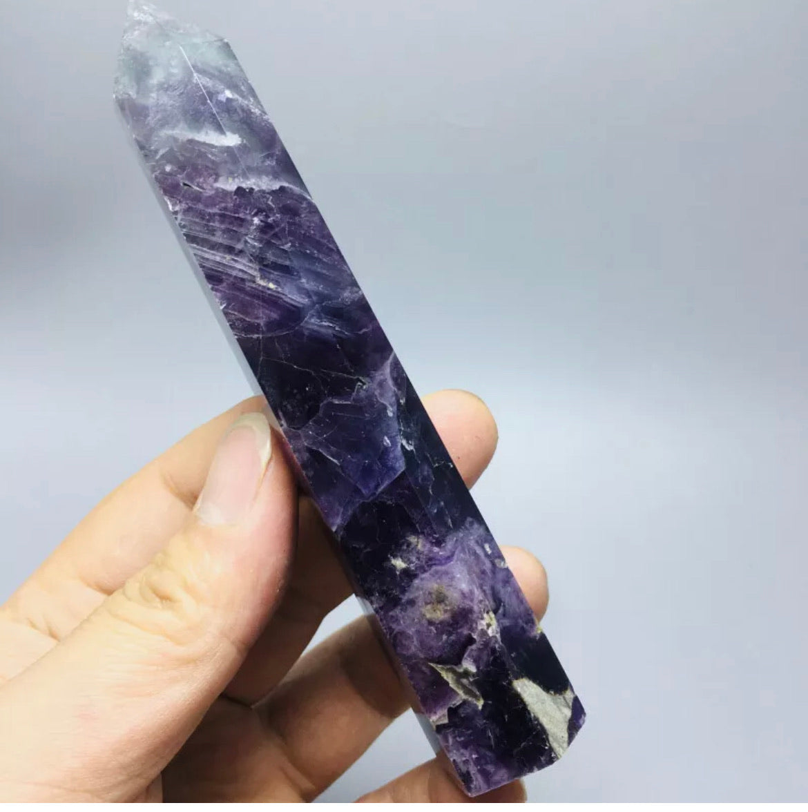 Natural Fluorite Wand/Tower/Obelisk