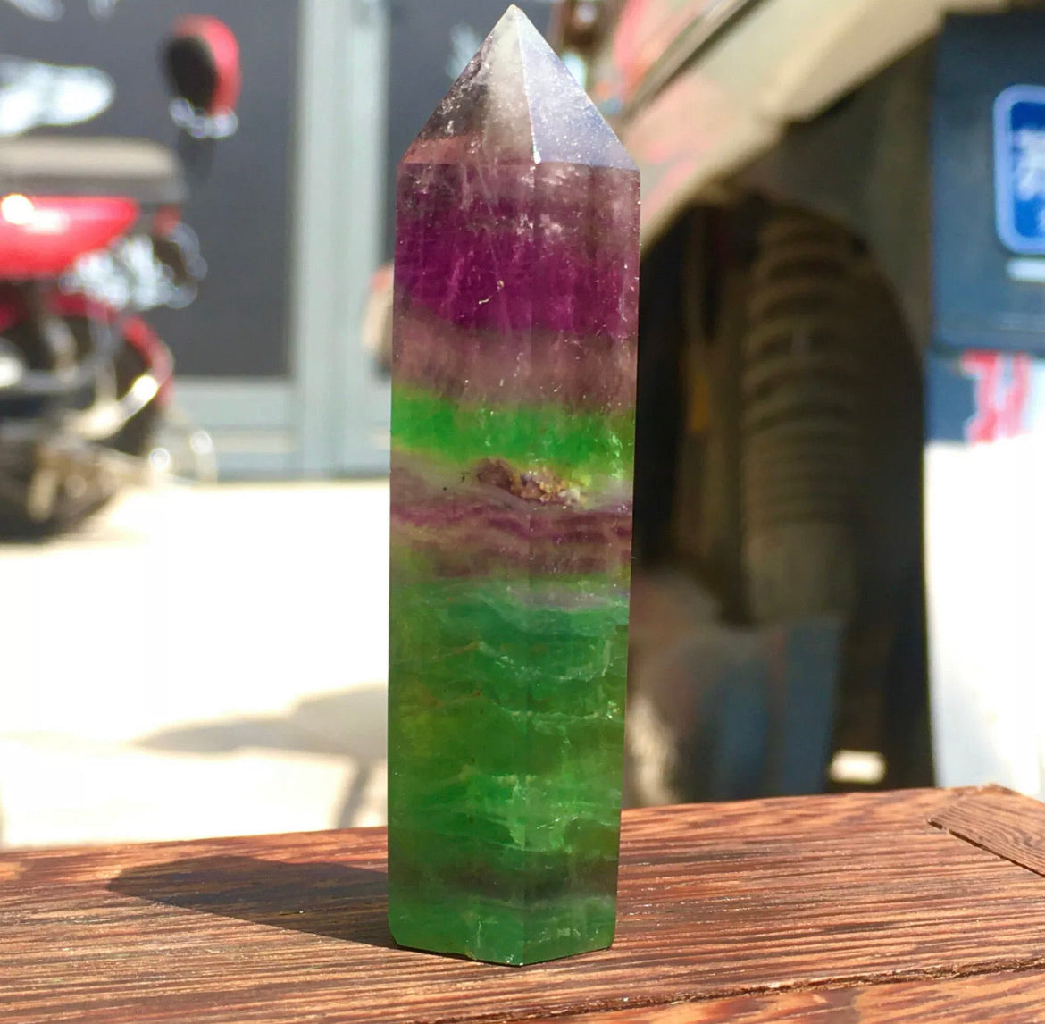 Natural Fluorite Wand