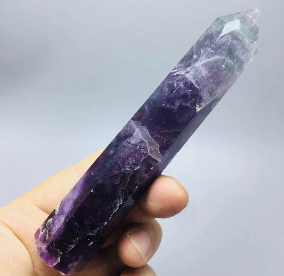 Natural Fluorite Wand/Tower/Obelisk