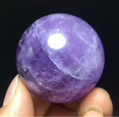 Natural Amethyst crystal sphere