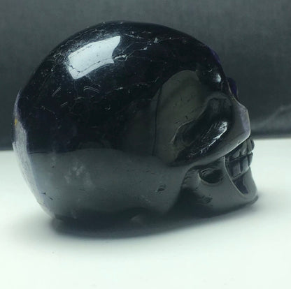 Gemstone Fluorite Skull