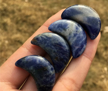 Natural Sodalite Moon