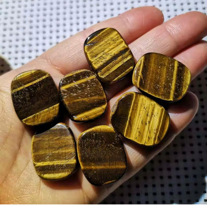 Natural Tiger Eye Worry Stone