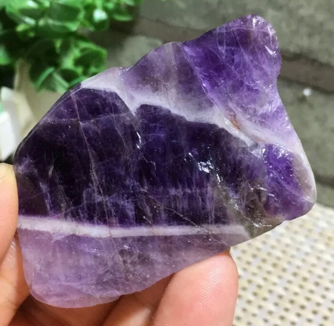 Natural Amethyst Raw Gemstone Rock