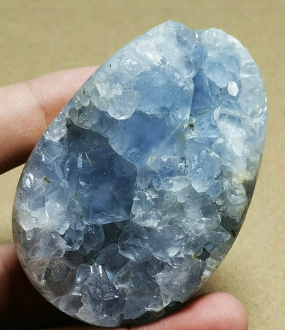 Rare Top Grade Gorgeous Sky Blue Celestite Geode